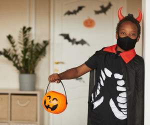 stroje na halloween DIY