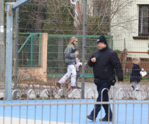 Kasia Tusk z córkami z koszyczkiem przyjechali do Donalda