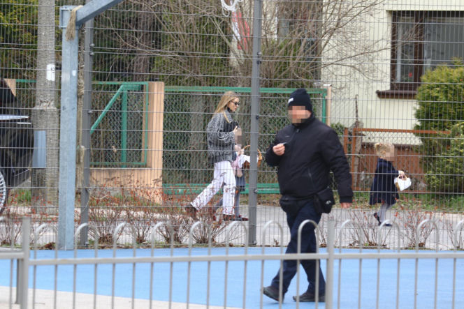 Kasia Tusk z córkami z koszyczkiem przyjechali do Donalda