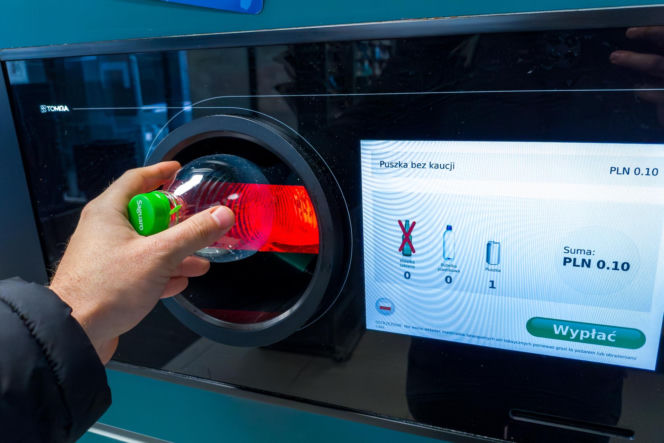 System kaucyjny w Polsce, oddajemy butelki w automatach