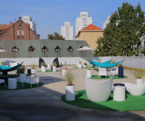 Strefa chilloutu Politechniki Wrocławskiej