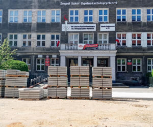 Przebudowa ulic w centrum Szczecina - maj 2020