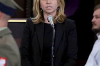 Dominika Wielowieyska pożegnała ojca