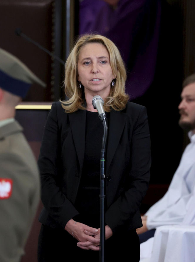 Dominika Wielowieyska pożegnała ojca