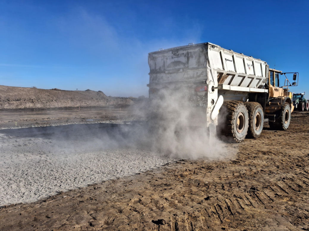 Prace na budowie odcinka S8 Kobierzyce Północ - Kobierzyce Południe
