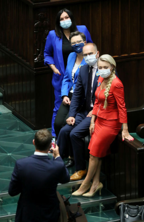 Marta Wcisło - posłanka PO zaatakowana