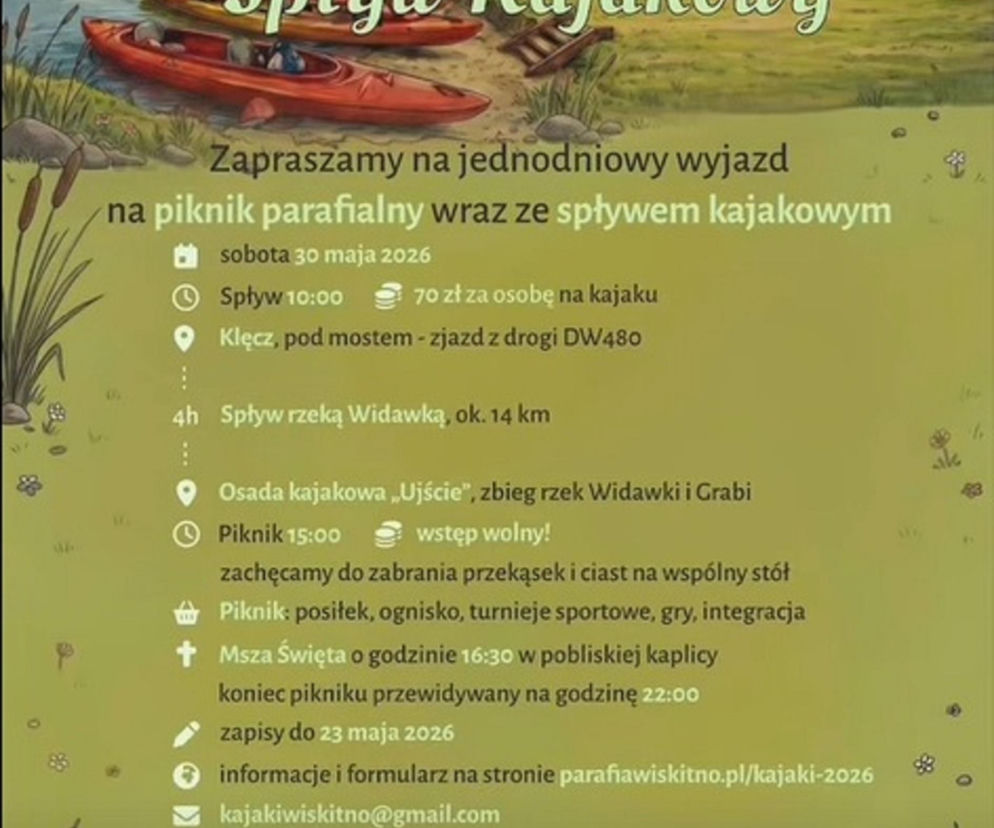 Ukryte życie parafii 20 maja 2026 r.