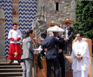 Nieposkromiona miłość (Amor bravio). Ślub Camili (Silvia Navarro) i Daniela (Cristian de la Fuente)