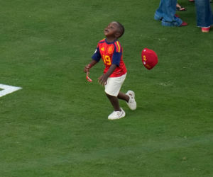 Lamine Yamal i jego brat Keyne