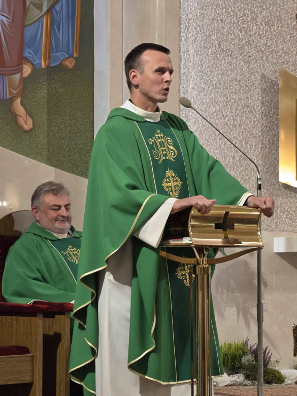 Pożegnanie księdza