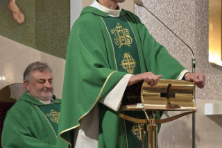 Pożegnanie księdza
