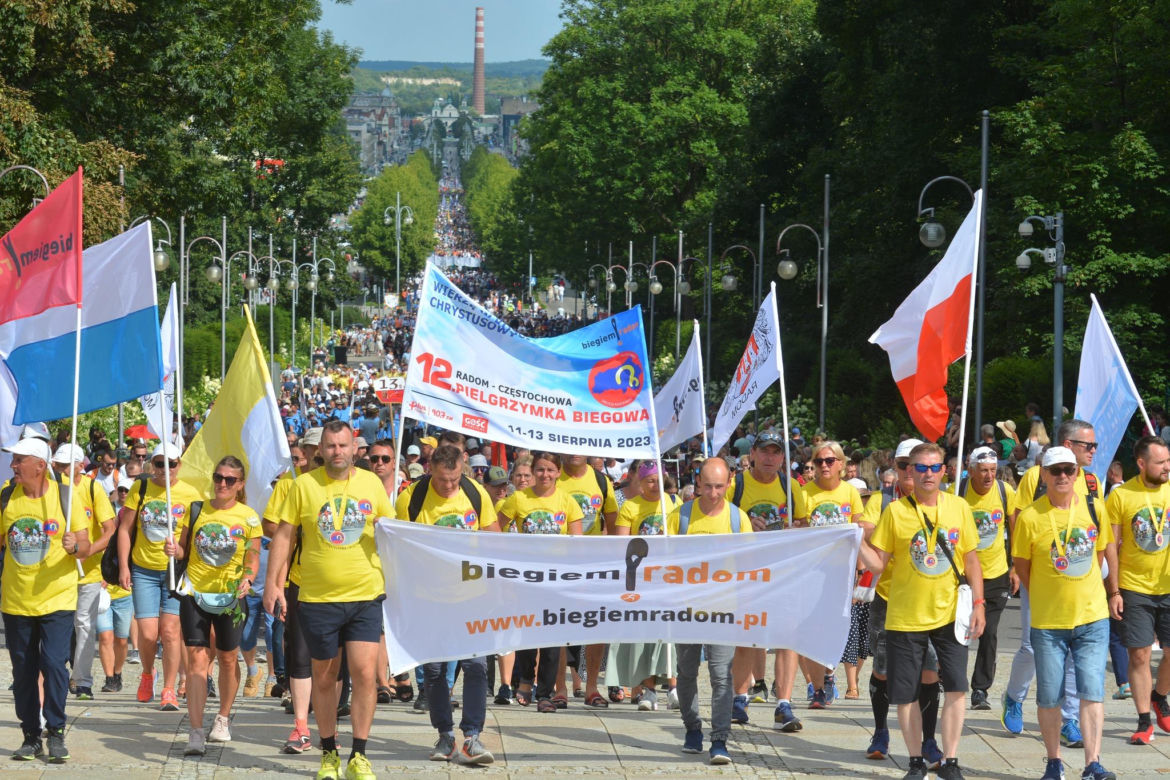 Pielgrzymka na Jasną Górę. Szczyt pielgrzymkowy