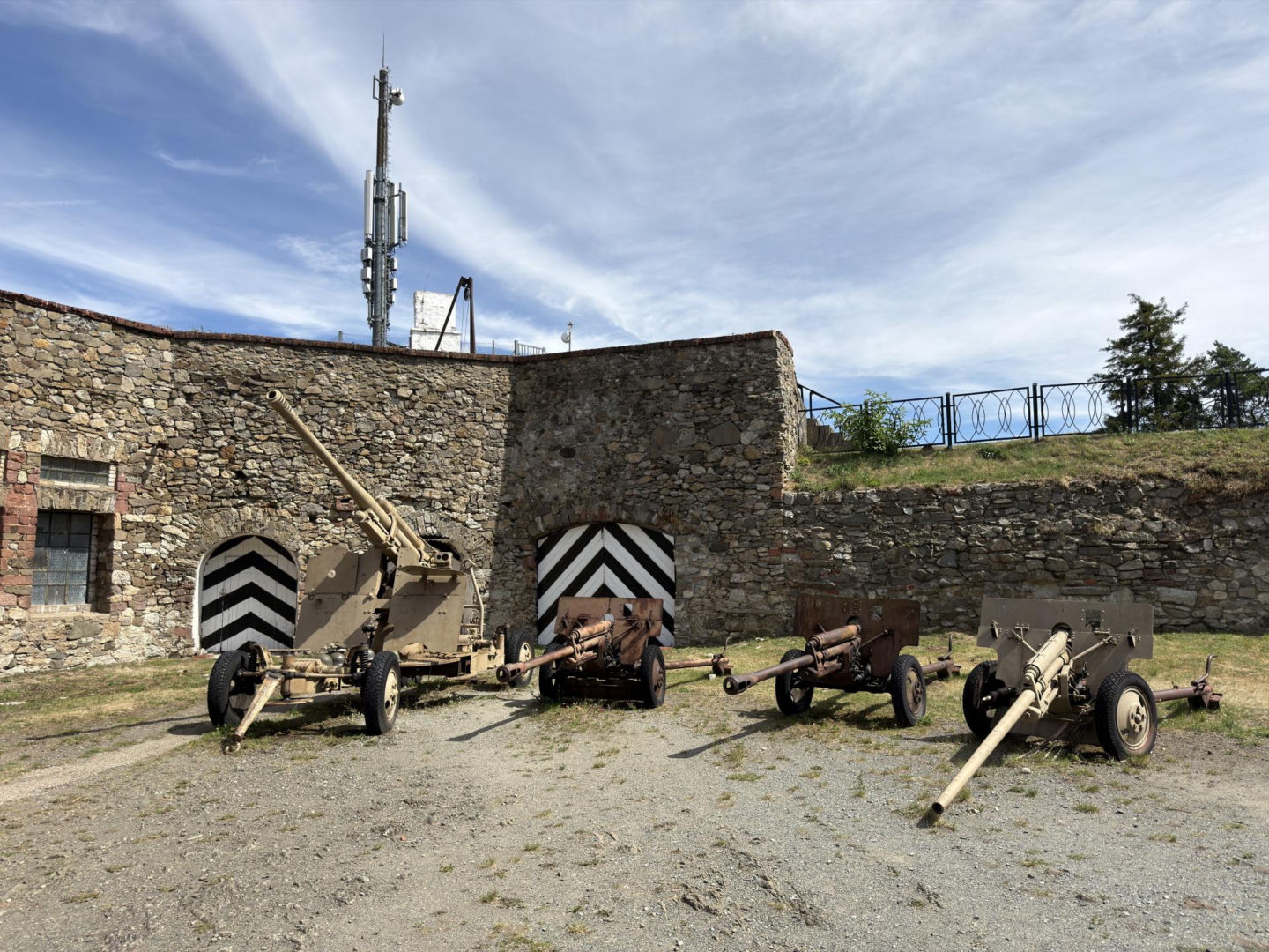Fort Spitzberg-Ostróg. Tutaj Niemcy więzili Unruga i Giertycha