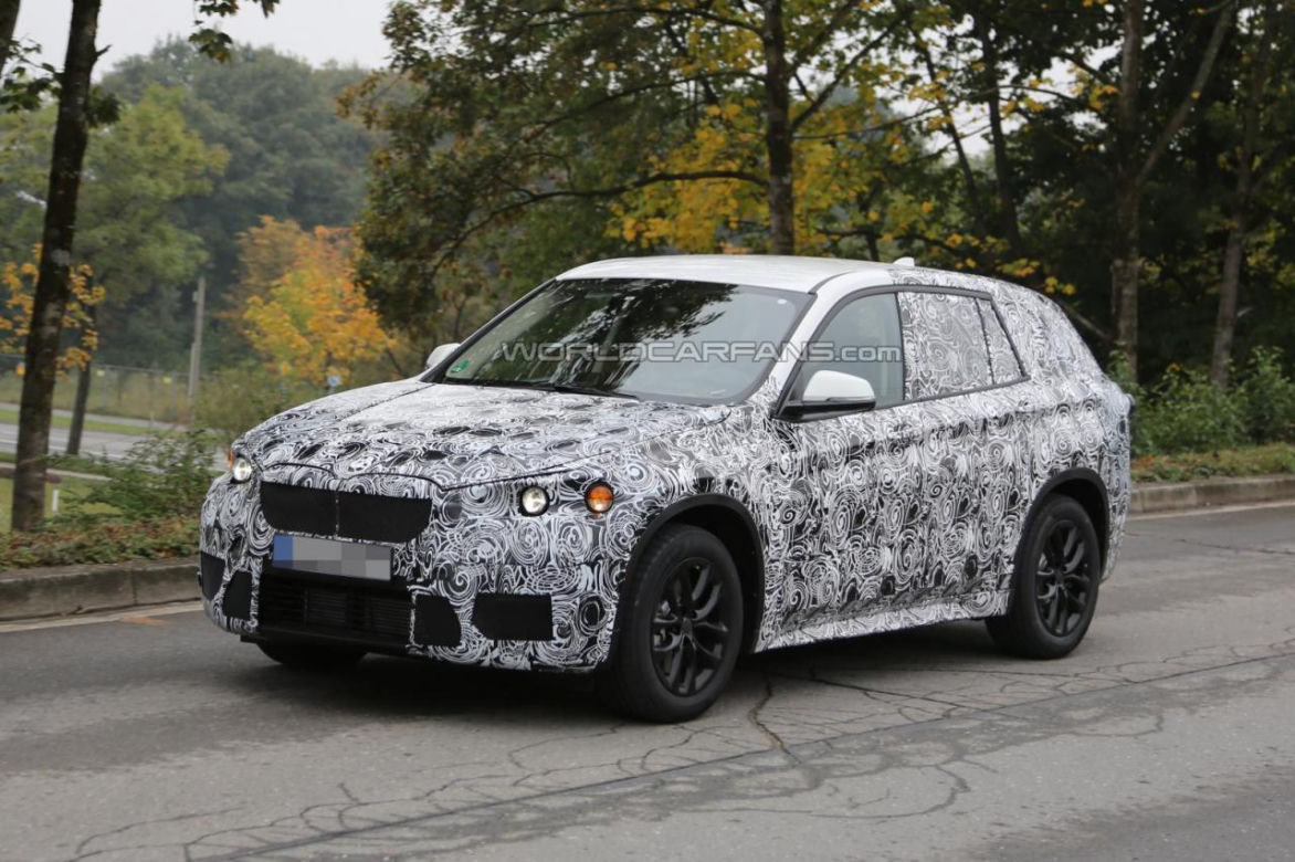 BMW X1 2015 - zdjęcia szpiegowskie
