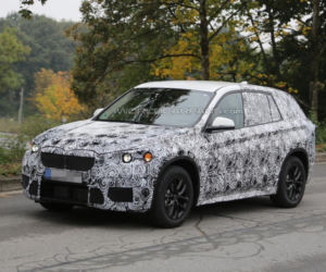 BMW X1 2015 - zdjęcia szpiegowskie