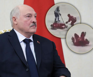 Łukaszenka upokorzony na meczu! Cały świat zobaczył go na czterech literach