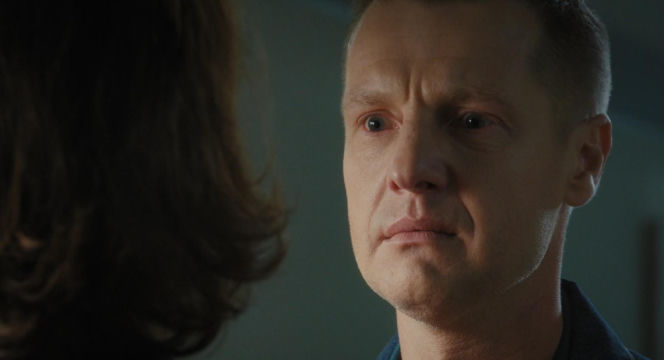 M jak miłość odc. 1907. Paweł (Rafał Mroczek), Marysia (Małgorzata Pieńkowska)