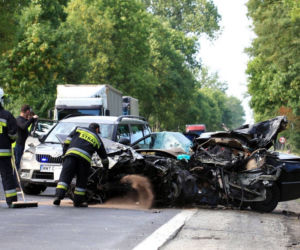 Śmiertelna kraksa na ósemce