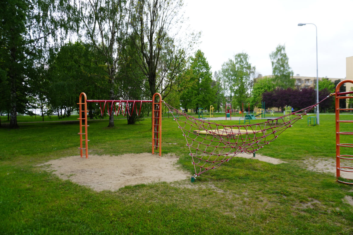 Park na osiedlu Kmity