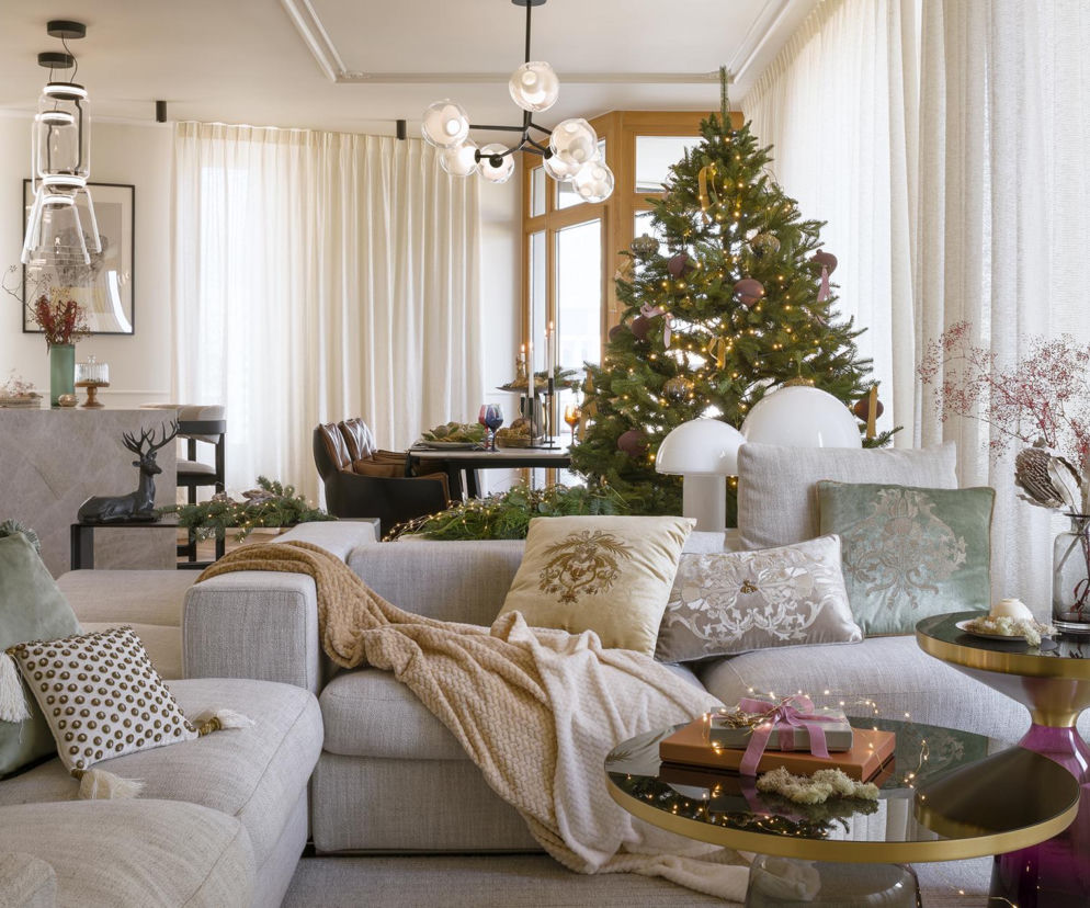 Magia świąt w stylu francuskim – wnętrze, które wygląda jak z filmu!