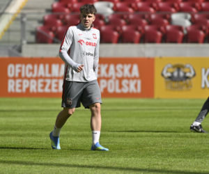 Trening reprezentacji Polski przed meczem ze Szwecją