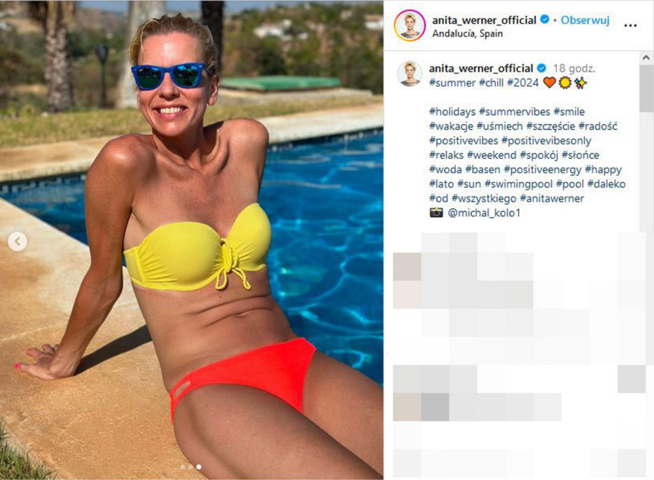 Anita Werner jak Charlize Theron. W „Faktach” tak nie wygląda.