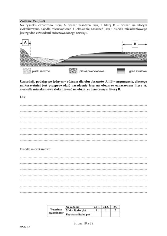 Matura 2019 geografia rozszerzona. ARKUSZE I ODPOWIEDZI