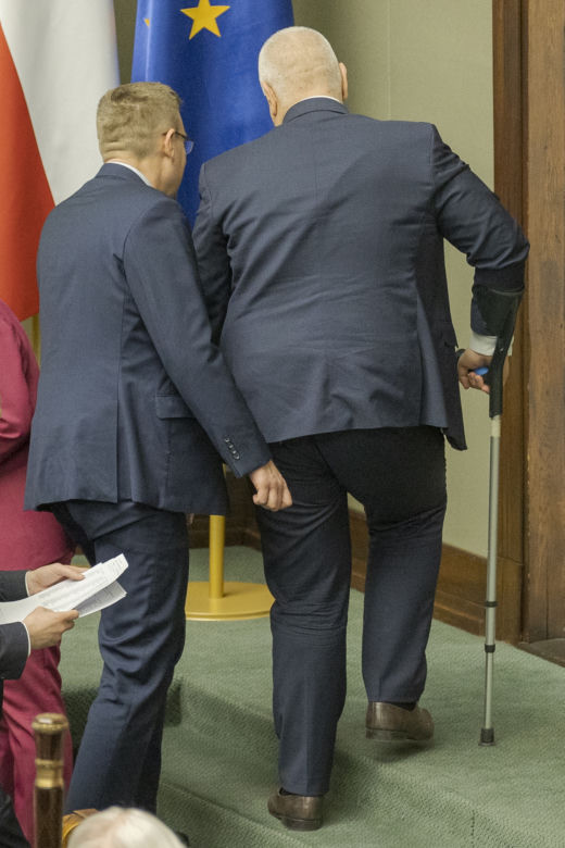 Jacek Sasin o kuli w Sejmie
