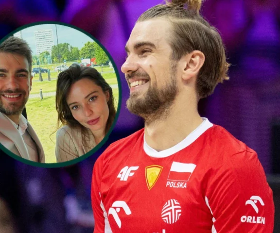 Siatkarz Jakub Popiwczak pochwalił się piękną żoną. Mało kto wie, czym zajmuje się Magda