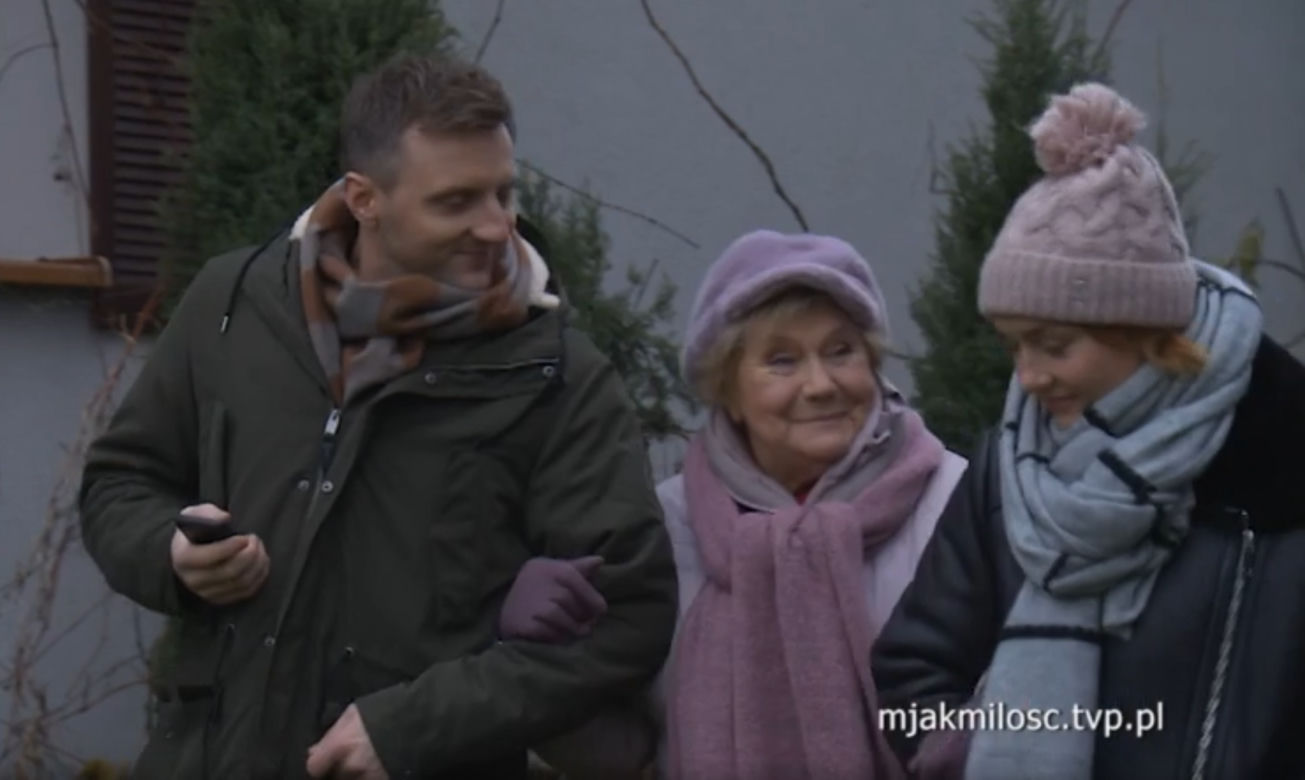M jak miłość, odcinek 1580, Ula (Iga Krefft), Barbara (Teresa Lipowska), Bartek (Arkadiusz Smoleński)