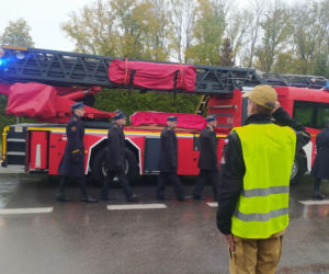 Pogrzeb asp. Bartłomieja Pieroga, jednego z dwóch strażaków, którzy zginęli w pożarze w Nisku