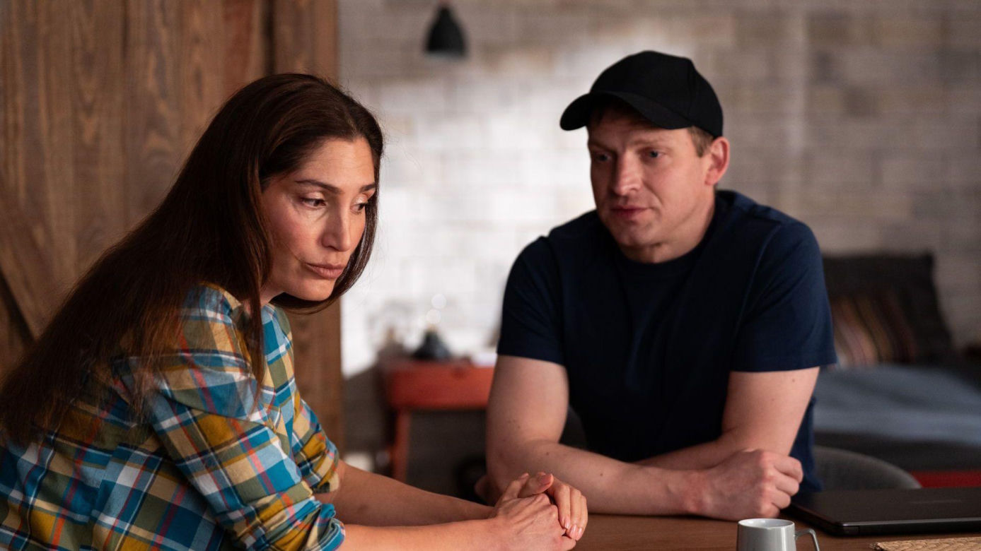 Barwy szczęścia, odc. 3319. Celina (Orina Krajewska), Łukasz (Michał Rolnicki)