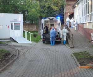 Pensjonariusze z DPS dla Kombatantów w Zielonej Górze byli ewakuowani nawet w nocy