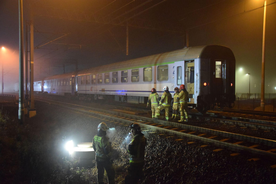 Tragedia w Kościanie. Pociąg potrącił mężczyznę
