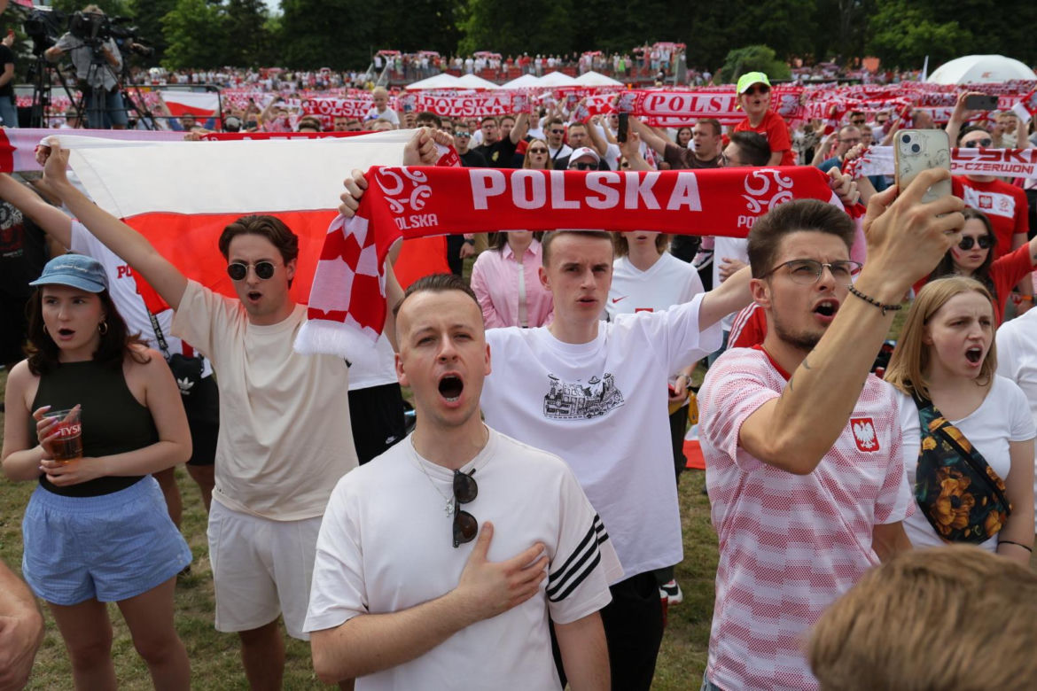 Warszawska Strefa Kibica na Euro 2024 - mecz Polska-Holandia