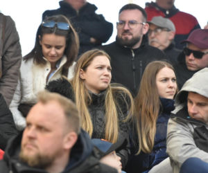 PRES Grupa Deweloperska Toruń - Stelmet Falubaz Zielona Góra, zdjęcia kibiców i zawodników ze sparingu na Motoarenie