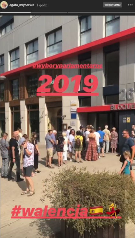 Gwiazdy głosują za granicą
