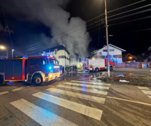 Potężny pożar pod Warszawą