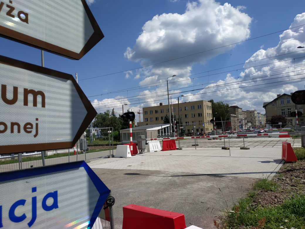 przejazd kolejowy na ul. Słowiańskiej