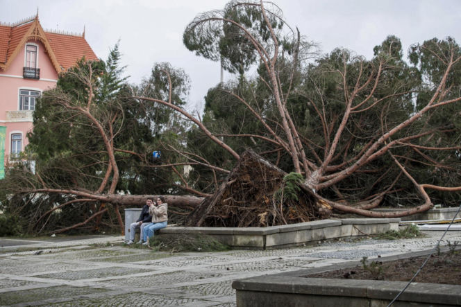 Dramatyczna sytuacja w Portugalii. Ogłoszono stan klęski żywiołowej po przejściu orkanu