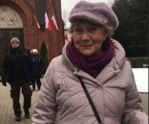 M jak miłość. Barbara (Teresa Lipowska) na chrzcinach bliźniaczek