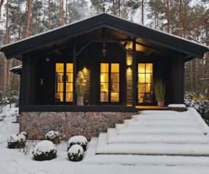 Krzysztof Miruś wyremontował leśny dom, który należał do Jerzego Połomskiego