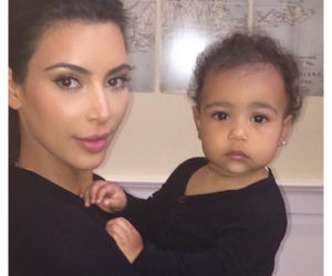kim kardashian, kanye west, rodzina, north west