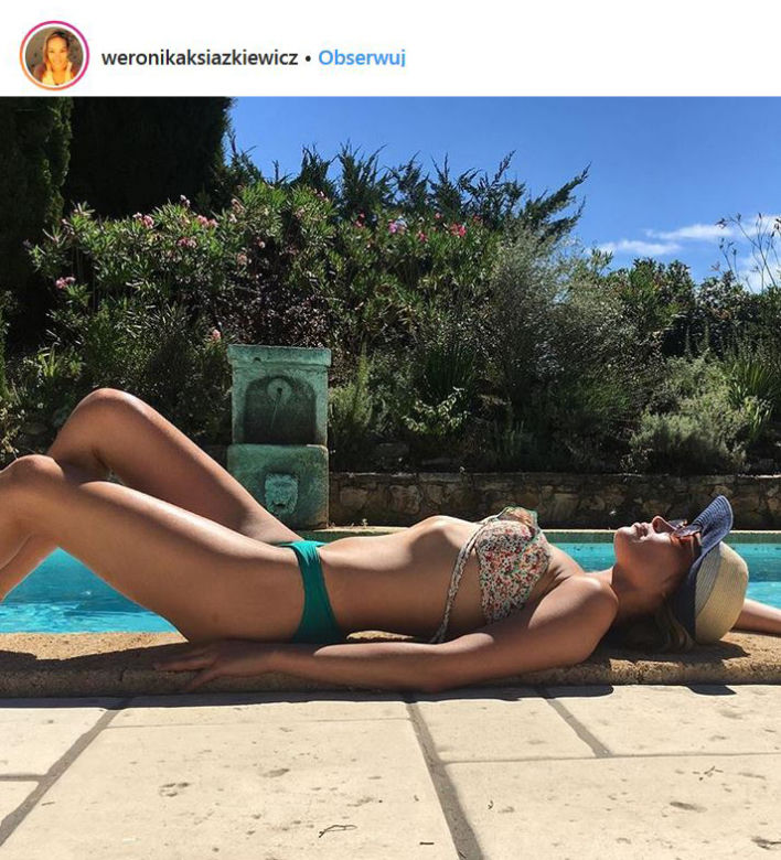 Weronika Książkiewicz w bikini - galeria