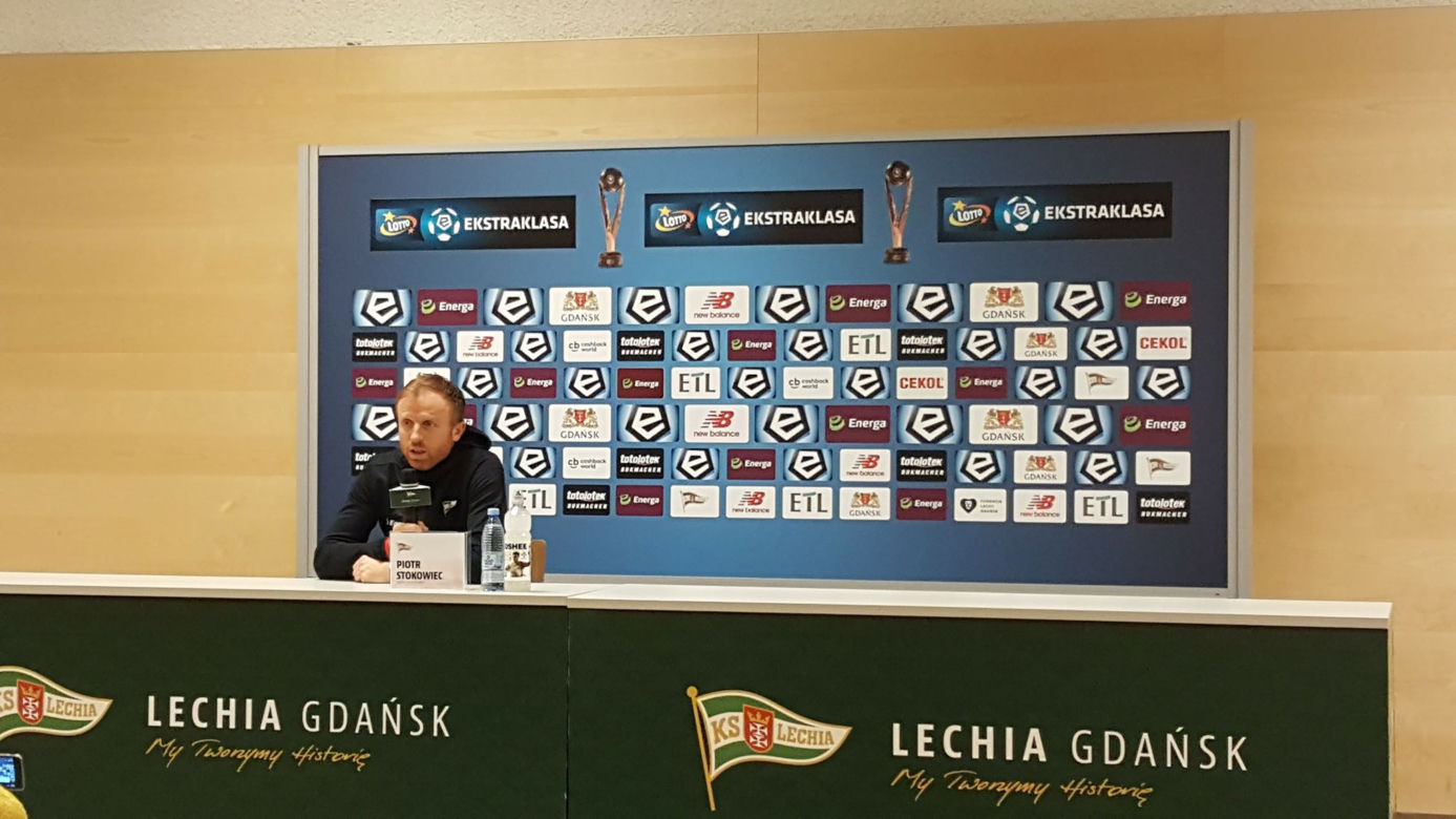 Konferencja prasowa przed meczem Korona - Lechia