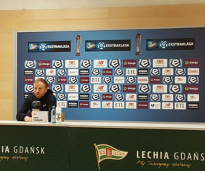 Konferencja prasowa przed meczem Korona - Lechia