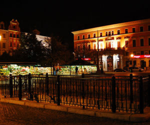 Plac Solny nocą