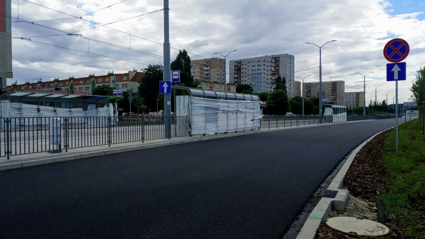 Przebudowa ulicy Szafera na finiszu