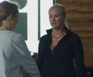 Barwy szczęścia, odcinek 3318. Dorota Kujawiak (Karina Seweryn), Justyna (Sylwia Juszczak-Krawczyk)