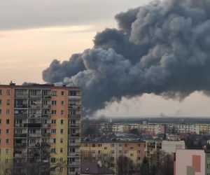 Pożar Cersanit 10.02.2022